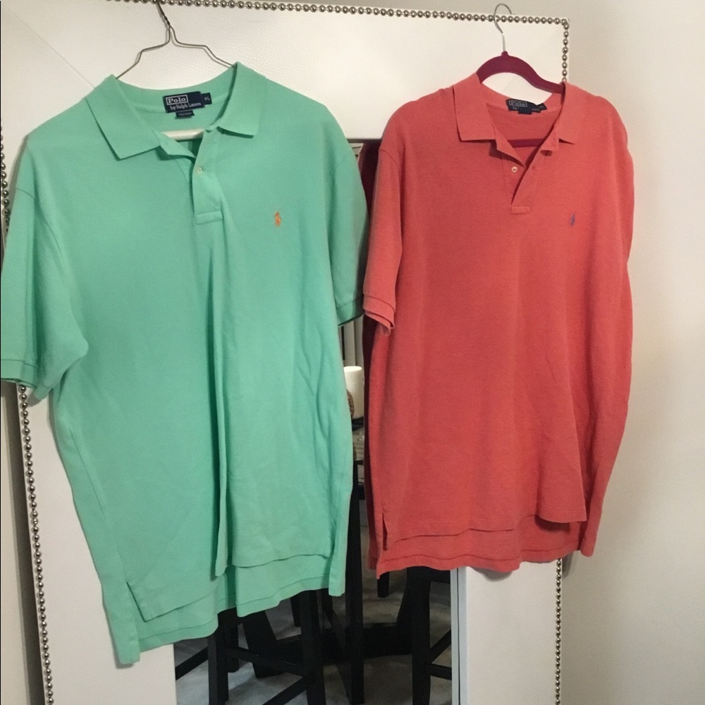 2 Men’s Polo Shirts